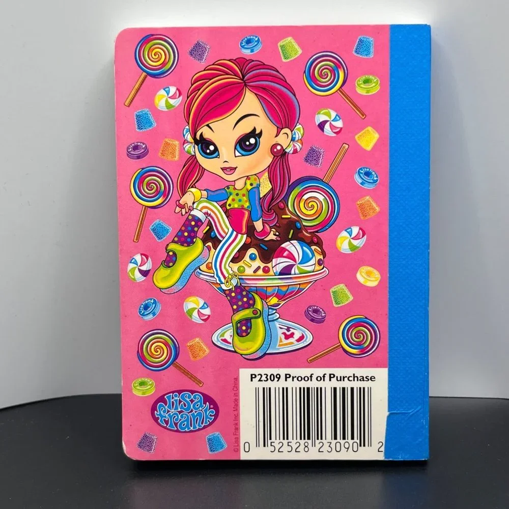 Lisa‎ Frank Candy Girl Mini Composition Book 4.5